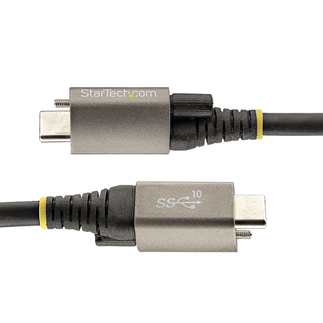 Kabllo USB StarTech.com, USB-C në USB-C, 1m, USB 3.2, e zezë
