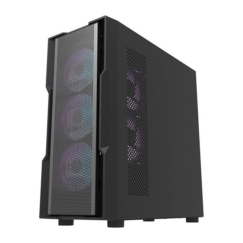 Kuti kompjuteri Darkflash DK431 Mesh, ATX, xham i temperuar, e zezë
