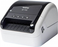 Печатач за етикети Brother QL-1100, 4" 101.6mm, USB, бел