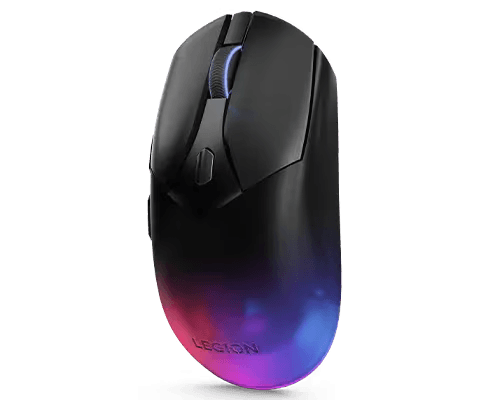 Maus gaming Lenovo Legion M410, wireless RF dhe USB Type C, 16000 DPI, i zi