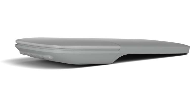 Maus Microsoft Surface Arc, Bluetooth 4.0, pa tela, gri e çelët