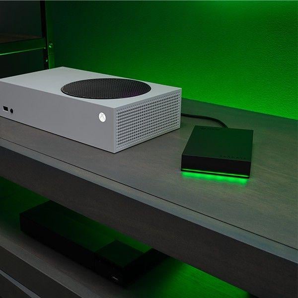 Disk i jashtëm për Xbox Seagate Game Drive, 4TB, USB 3.2 Gen 1, i zi