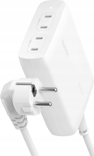 Karikues muror Belkin BoostCharge Pro, 4x USB-C, Fast Charging, i bardhë