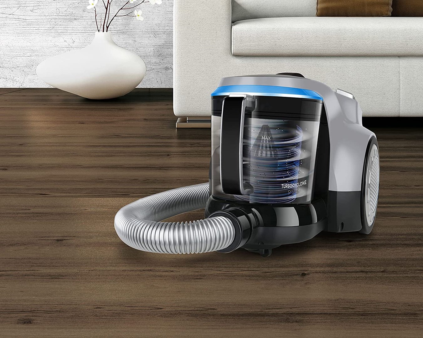 Fshesë me korrent Black&Decker BXVML700E, 700W, 2L, gri