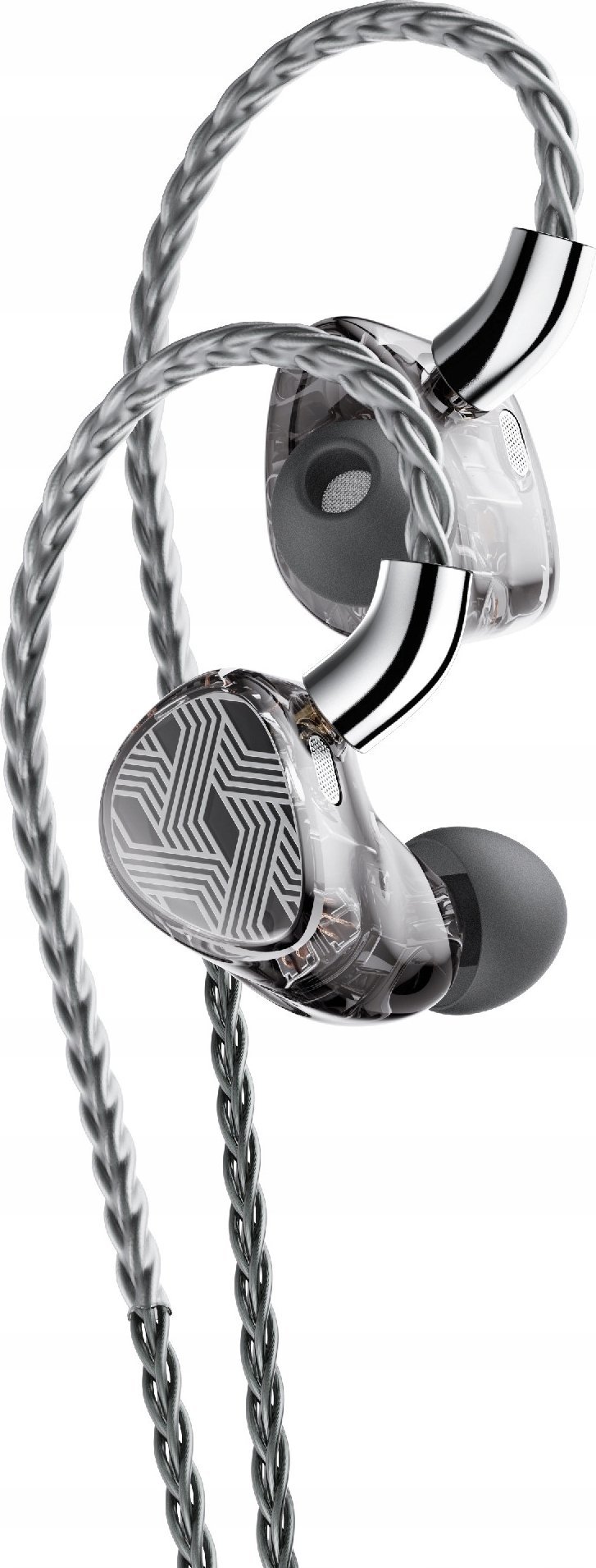 Kufje in-ear FiiO FA19, 10BA Balanced Armature, MMCX 3.5mm 4.4mm, të zeza