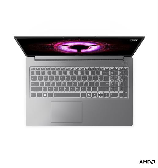 Laptop Lenovo LOQ 15ARP10E,15.6”, AMD Ryzen 7 7735HS, 16GB RAM, 512GB SSD, NVIDIA GeForce RTX 4050 6GB GDDR6, i hirtë