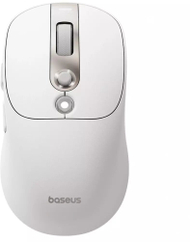 Maus Bluetooth Baseus, pa tela, rikarikues, i bardhë