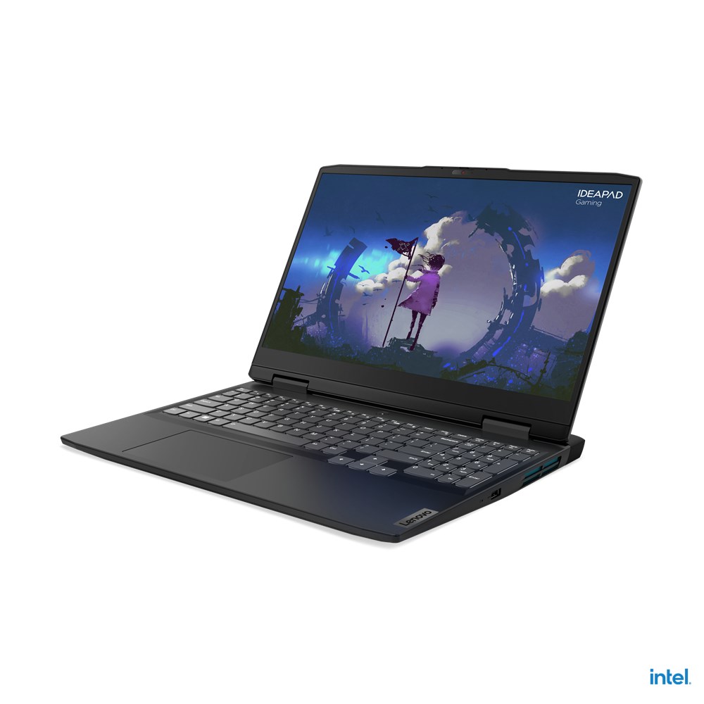 Laptop Lenovo IdeaPad Gaming 3, 15.6", Intel Core i5, 16GB RAM, 512GB SSD, NVIDIA GeForce RTX 3050, i hirtë i errët