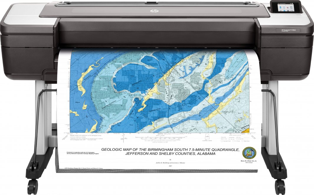 Графички принтер HP DesignJet T1700dr 44-in PostScript Pr