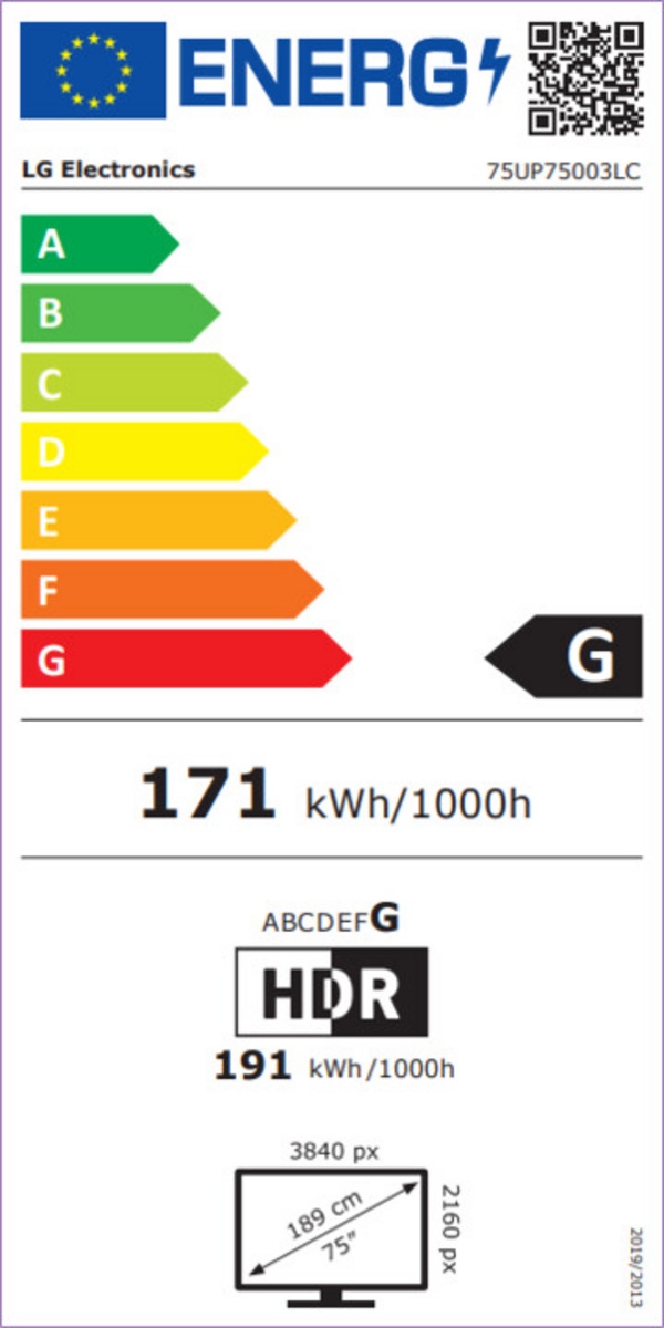 Televizor LG 75UP7500, 75'' (189cm), 4K UHD, titanium