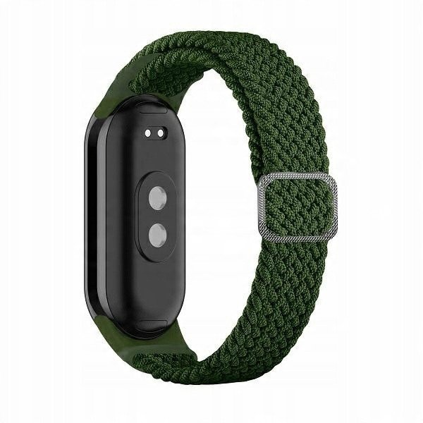 Rrip dore tekstil për Xiaomi Mi Band 8, jeshil