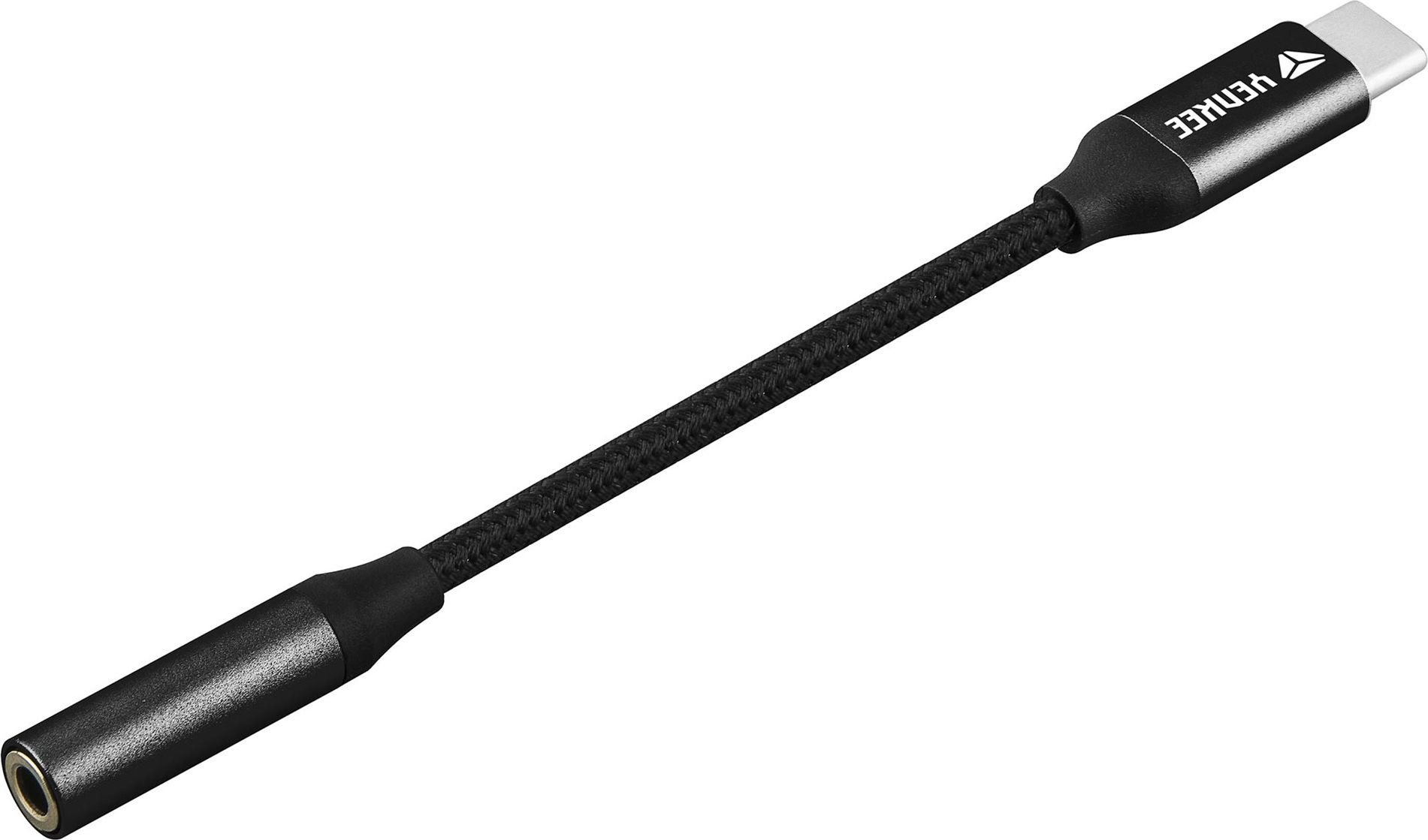 Adapter audio YENKEE YTC 102, USB C në 3.5mm, i bardhë