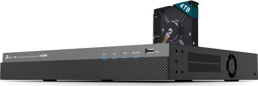 Videoregjistrues rrjeti TP-Link Omada VIGI NVR2016H, 16 kanale PoE+, 4TB, i zi