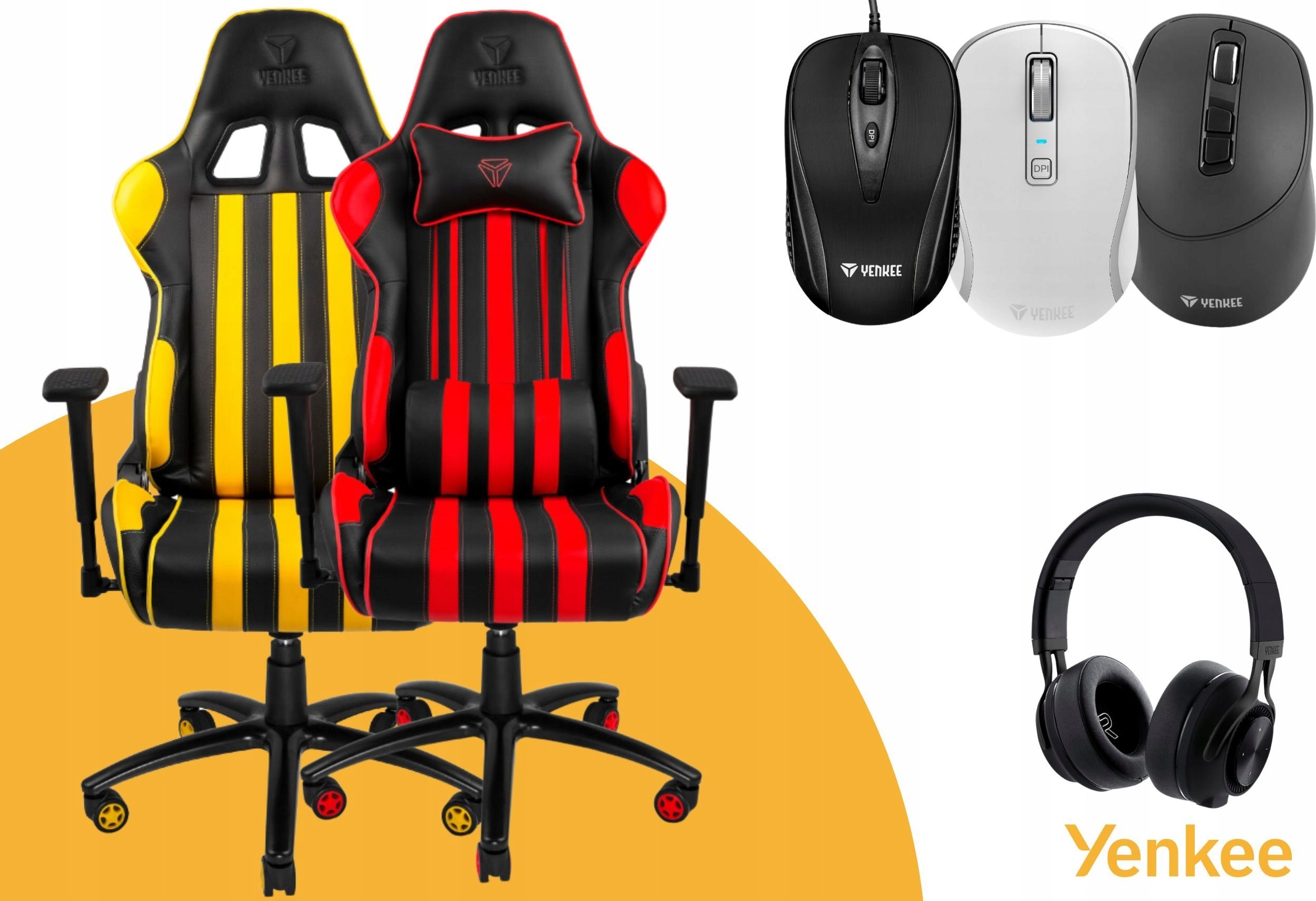 Maus lojërash Yenkee Intruder WT200, me kabllo, sensor optik, i zi