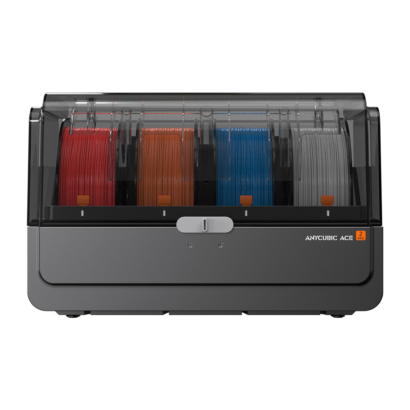 Sistem multi filamenti Anycubic ACE 2 Pro, për Kobra S1 Combo, kasë e mbyllur, gri