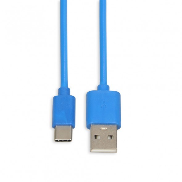 Kabllo iBOX, USB A / USB C, 1 m, e kaltër