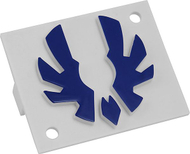 Logo kaste BitFenix Shinobi, ABS, navy blue