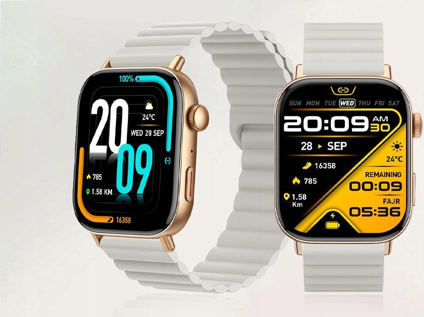 Smartwatch Colmi C8 Max, 1.83", rrip magnetik, gold