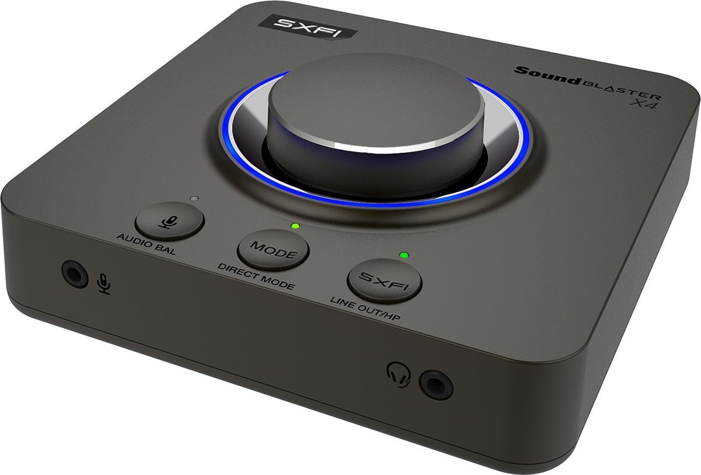 Kartë zanore Creative Sound Blaster X4, USB, 7.1, e zezë