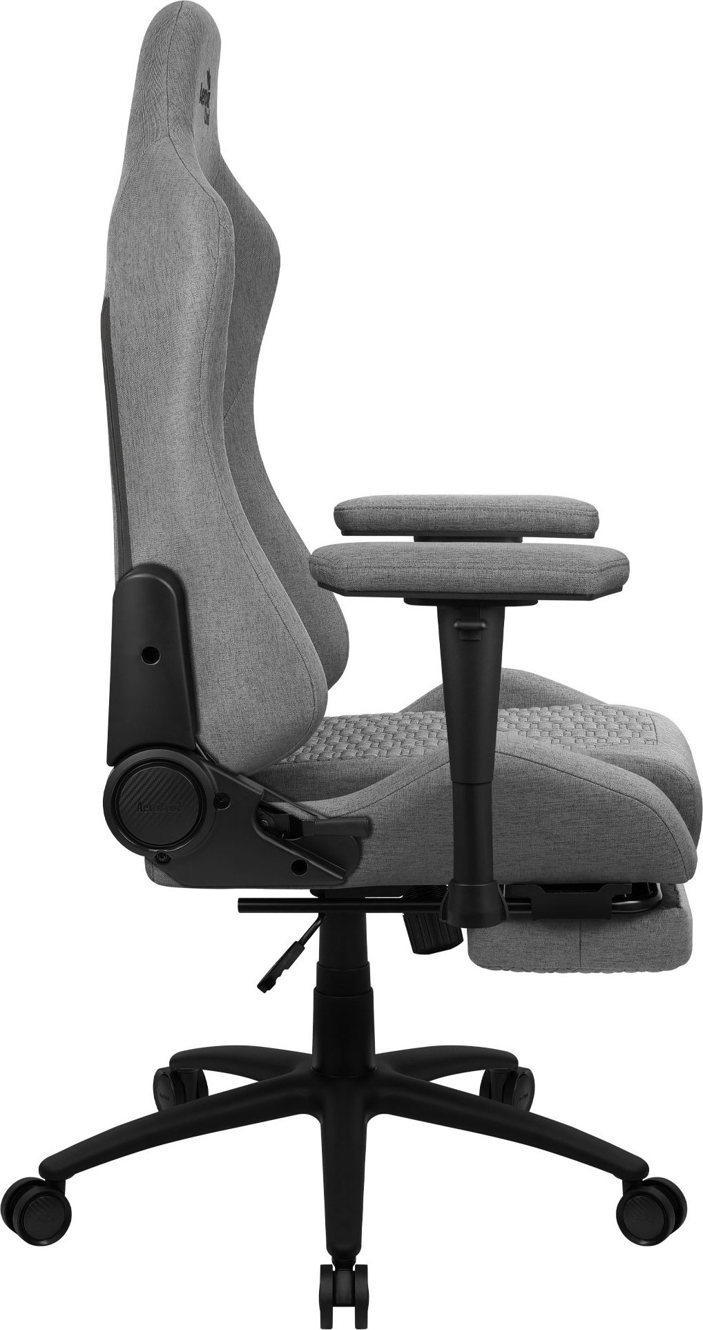 Karrige lojërash Aerocool Royal AeroWeave, deri 150kg, krahë 2D, gri