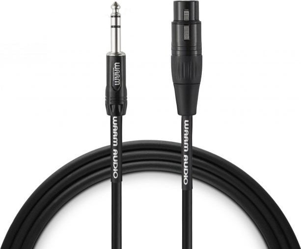 Kabllo audio Warm Audio Pro Series, XLR femër në 1/4" TRS mashkull, 2020s