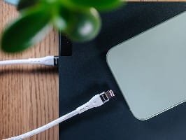 Kabllo Tracer USB C në Lightning TRAKBK47495, 1m, 60W, e bardhë