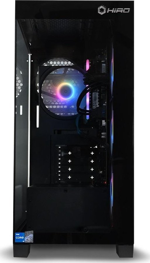 Kompjuter gaming HIRO Aurora, AMD Ryzen 7 9800X3D, RTX 5080 16GB, 32GB RAM
