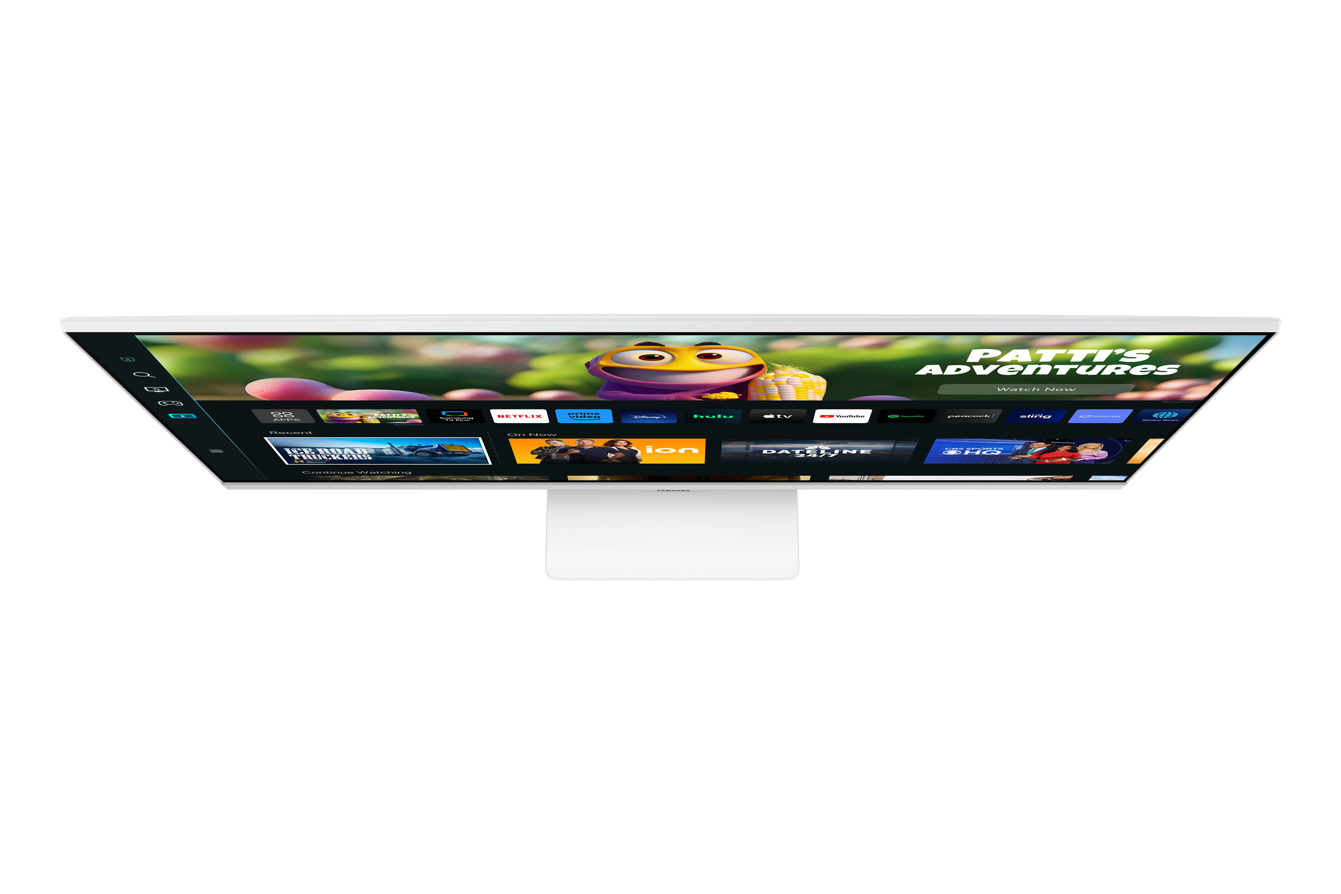 Monitor Samsung M50C, 27", VA, FHD, i bardhë