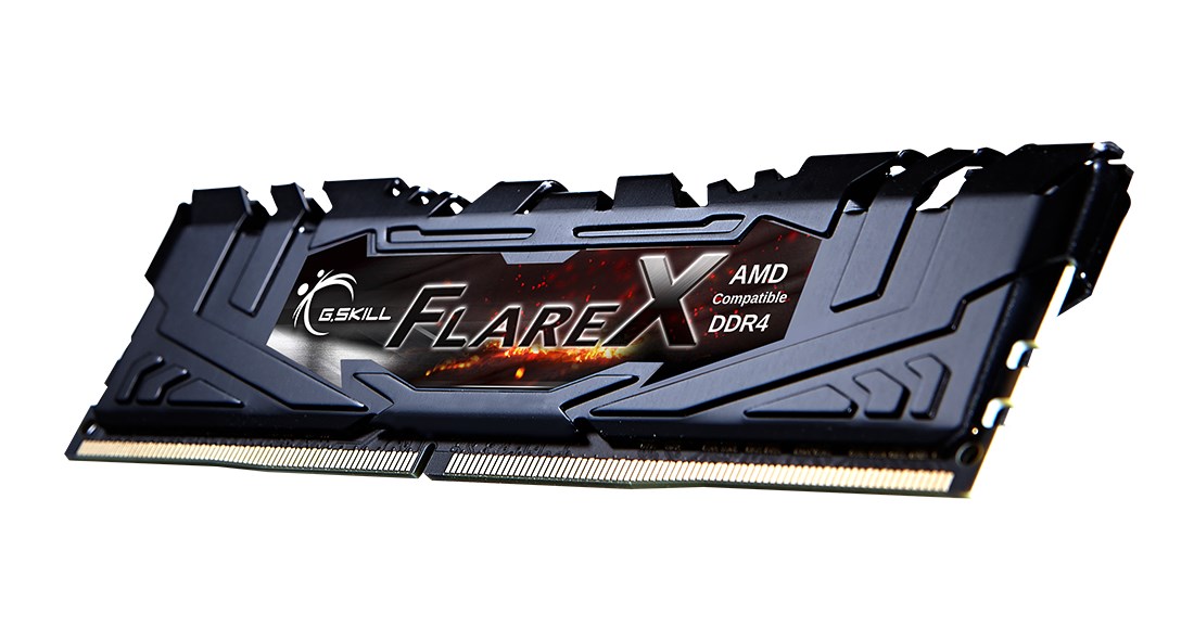 Memorie RAM G.Skill Flare X AMD, 32GB, DDR4, 3200MHz, CL14, e zezë