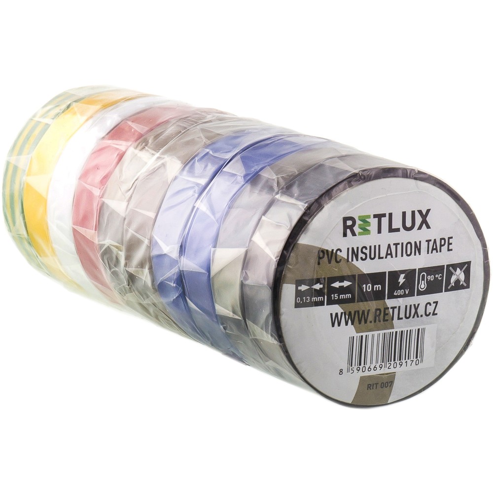Shirit izolues RETLUX RIT 010, 10 copë, 0,13X15X10 mm