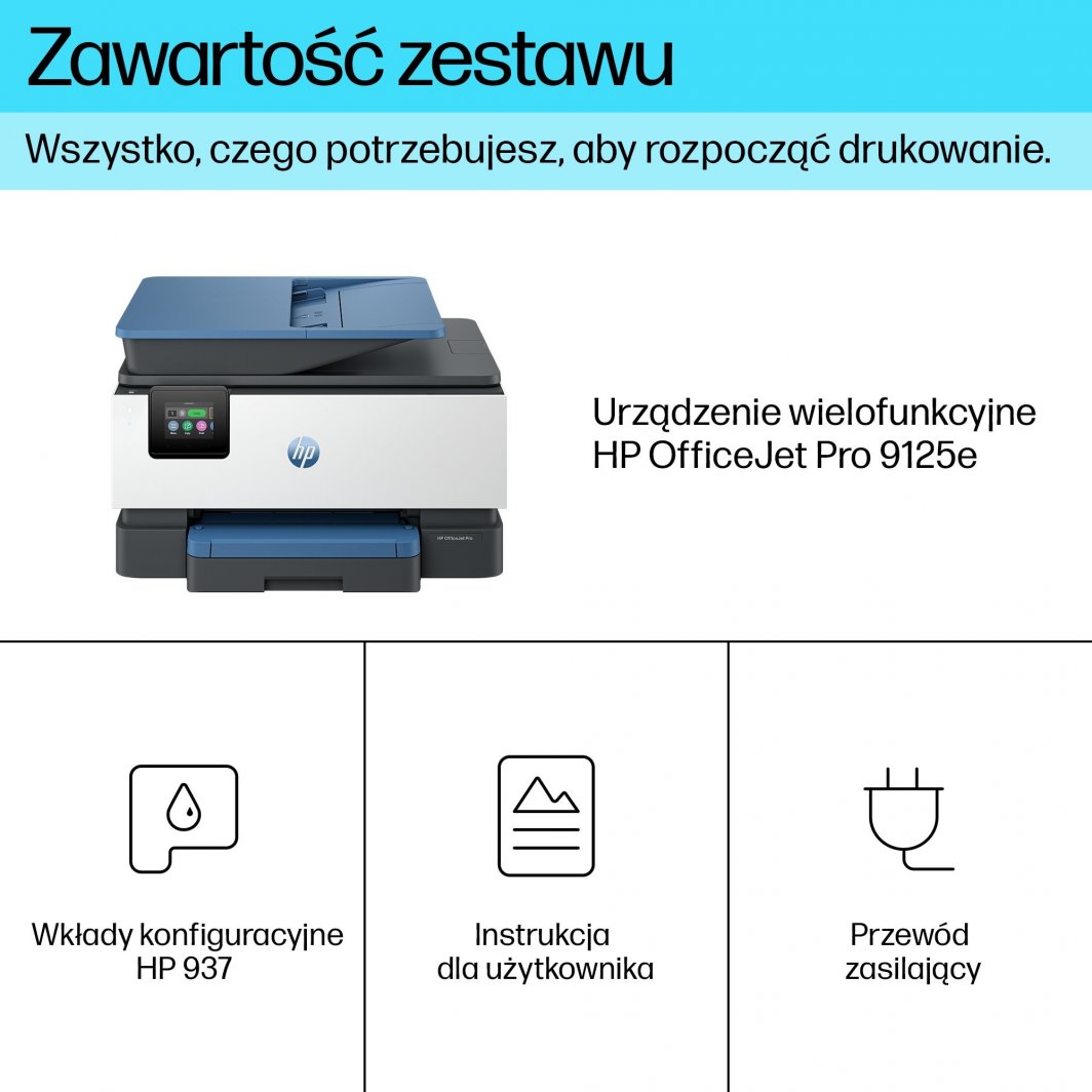 Printer HP OfficeJet Pro 9125e All-in-One