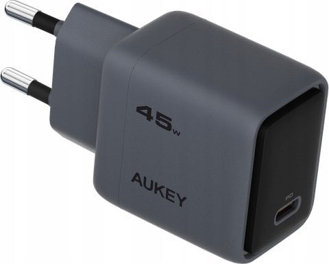 Ѕиден полнач AUKEY PA-C2 Comet, 45W PD, GaN, бел