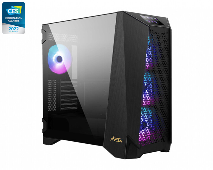 Kasë MSI MEG PROSPECT 700R, e zezë