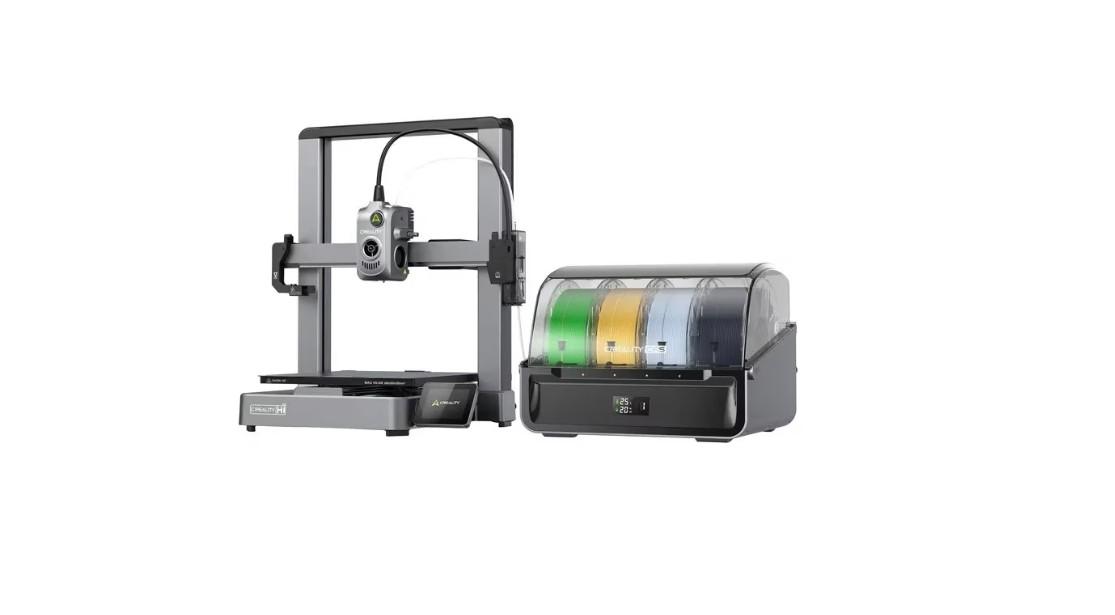 Printer 3D Creality Hi Combo Multi-Color, ekran 3.2", shumëngjyrësh