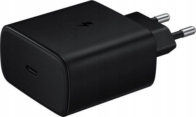 Karikues udhëtimi Samsung Quickcharge USB C 45W, dalje USB C, i zi