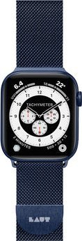 Rrip çeliku LAUT Steel Loop për Apple Watch 38/40 mm, ngjyrë blu