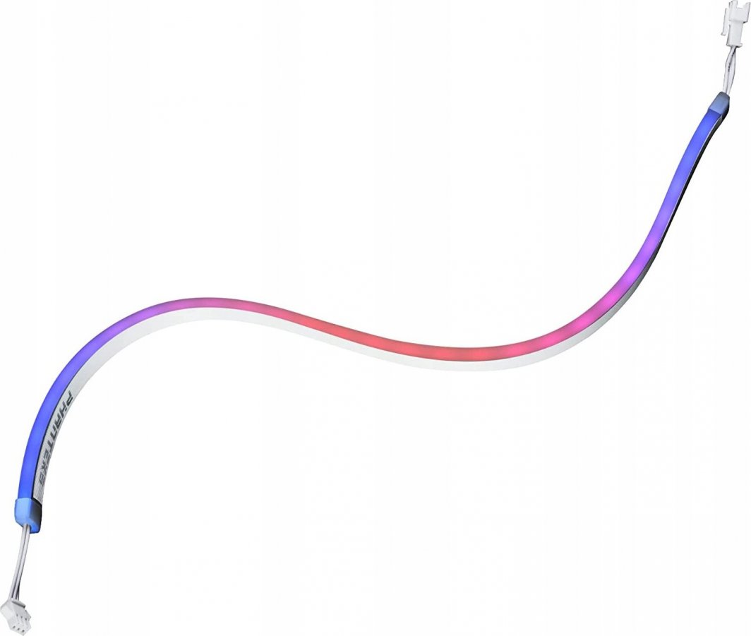 Shirit LED Phanteks Neon Digital ARGB, 55cm, 3 pin 5V, i bardhë