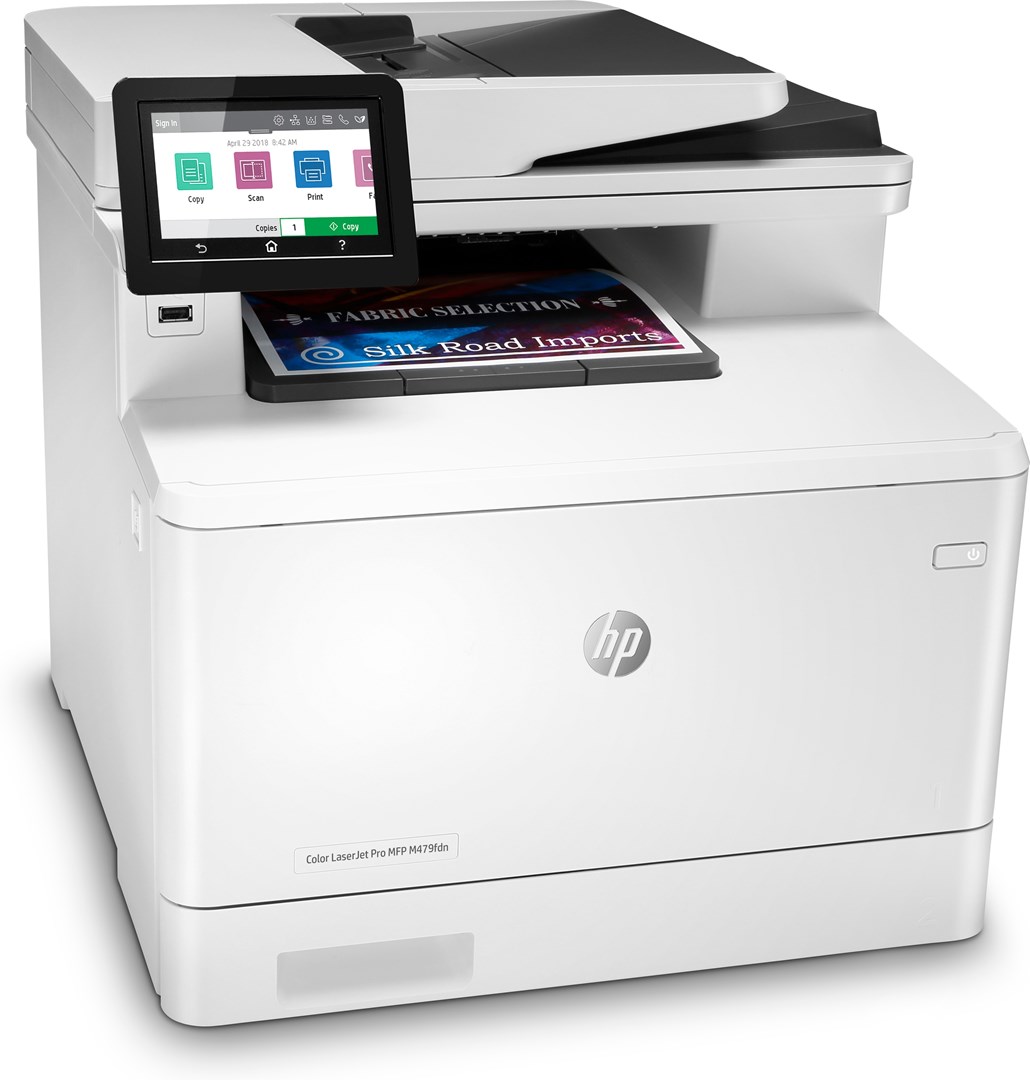 Printer HP LaserJet Pro M479fdn, i bardhë