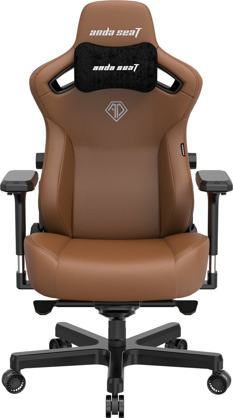 Karrige gaming AndaSeat Kaiser 3 Series L, ergonomike, lëkurë PVC dhe pëlhurë, kafe Bentley