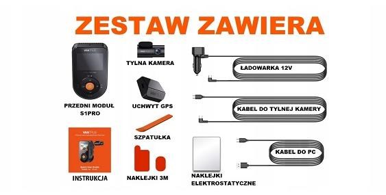 Regjistrues video Vantrue S1 PRO Sonnet, i zi