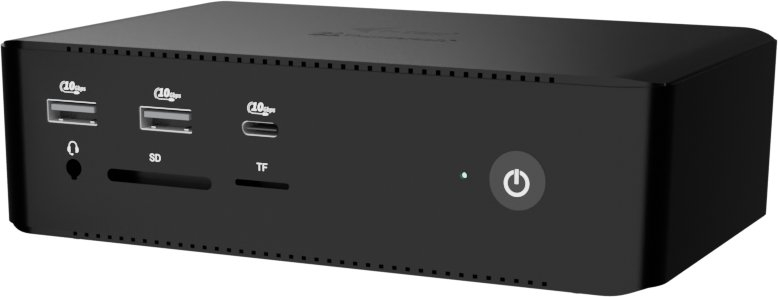 Dok stacion I-tec Thunderbolt 5 Quattro Display, 5x USB, GLAN 2.5 GbE, gri