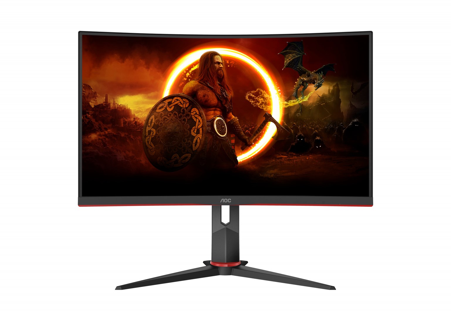 Monitor AOC C27G2Z3/BK, 27", Full HD, 280Hz, i zi/kuq