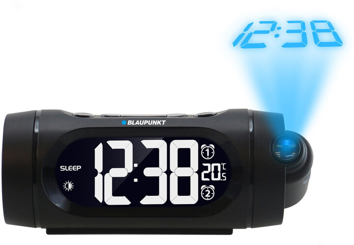 Radio me orë Blaupunkt CRP9BK, e zezë