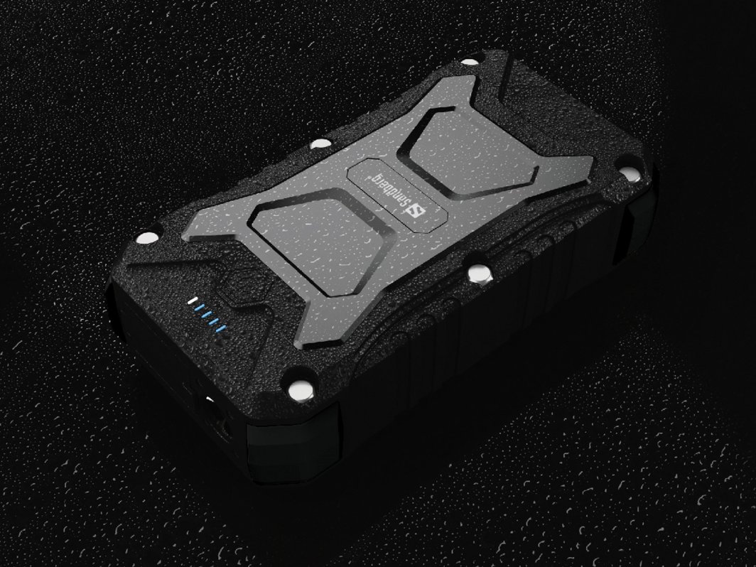Powerbank Sandberg Survivor PD30W, 20000mAh, IP66, i zi