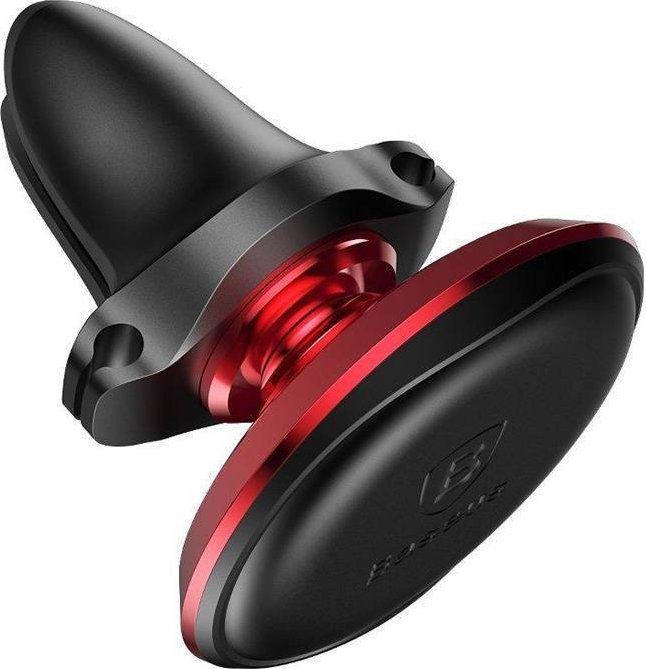 Mbajtës magnetik për veturë Baseus Magnetic Air Vent, montim në grilë ajri, kokë rrotulluese 360°, i zi