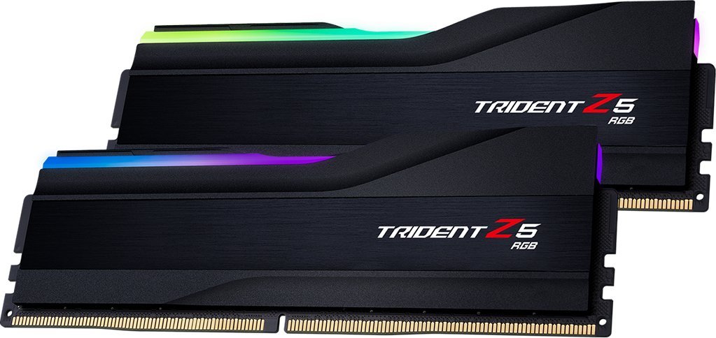Memorie G.Skill Trident Z5 RGB, DDR5, 32 GB, 7800 MHz, CL36, F5-7800J3646H16GX2-TZ5RK