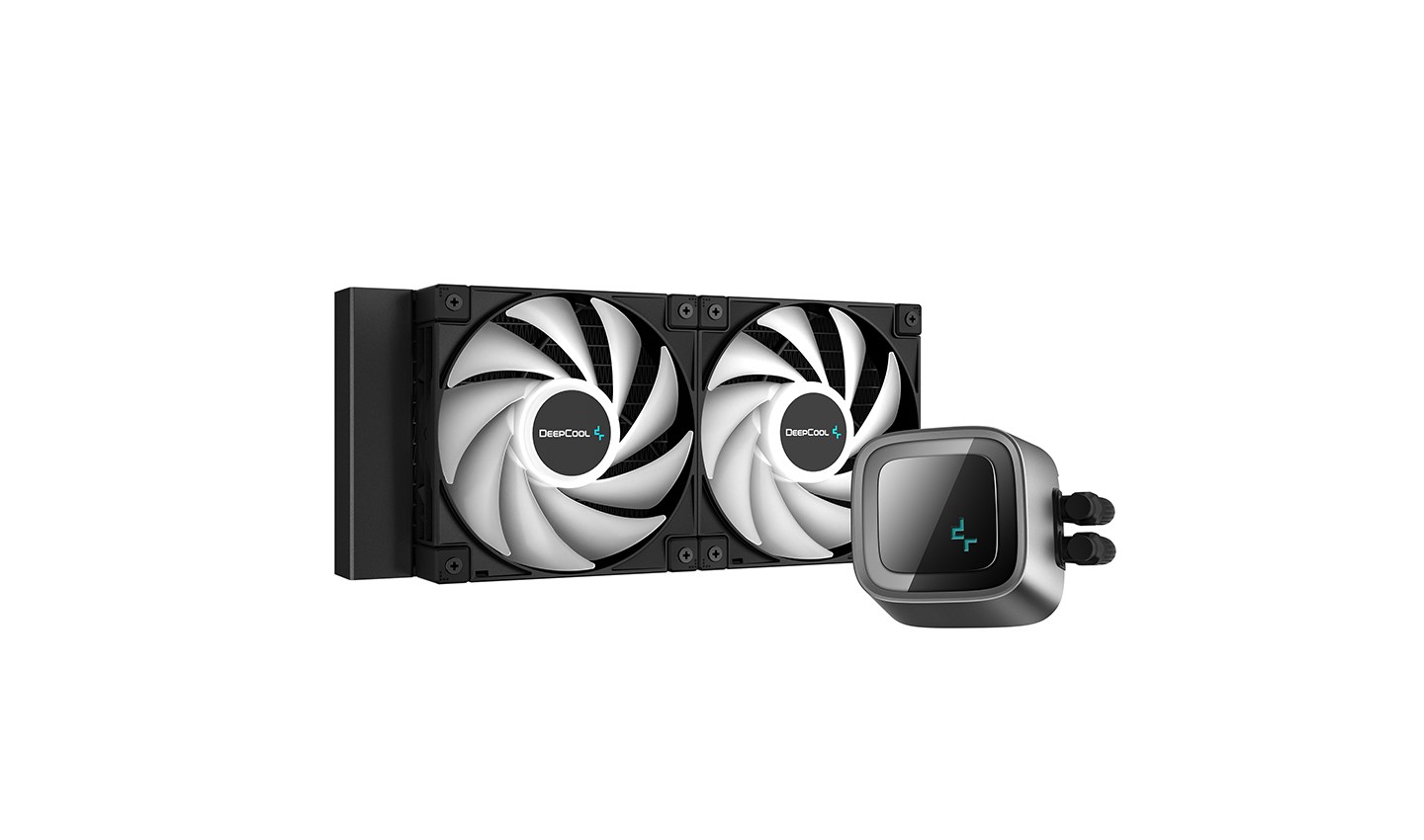 Ftohës me ujë Deepcool LS520, 12 cm, i zi