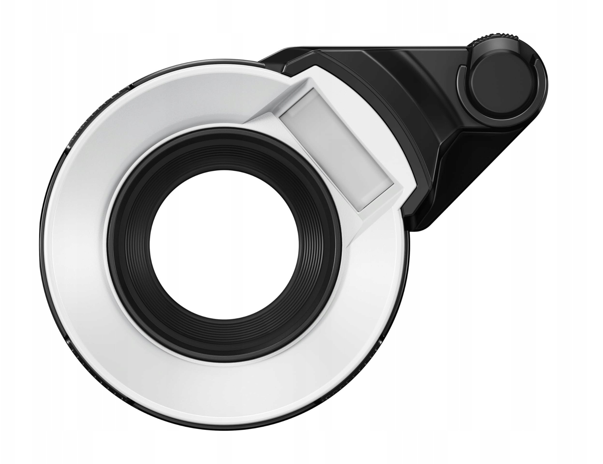 Difuzer blici OM System FD-1 për TG-7 TG-6 TG-5 TG-4, fotografi makro, i zi