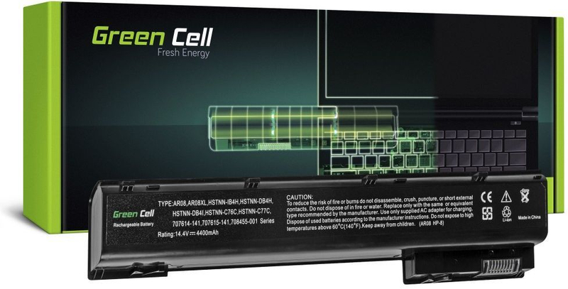 Bateri laptopi Green Cell për HP ZBook, 14.4 V