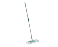 Mop LEIFHEIT Profi Cotton Plus Fiber 42cm, për laminat dhe pllaka, gri turkeze e bardhë